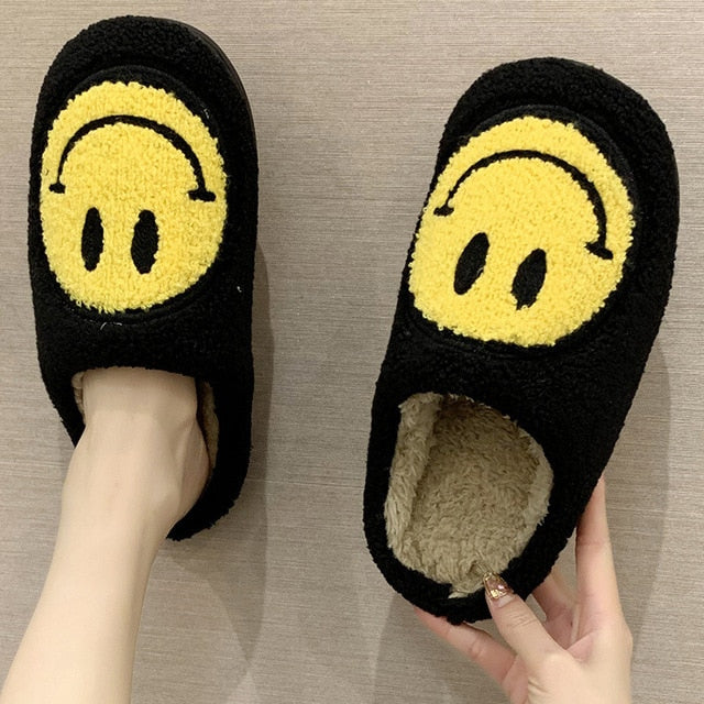 Cute Smile Cozy Slippers