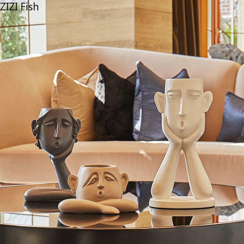 Abstract Vase Set