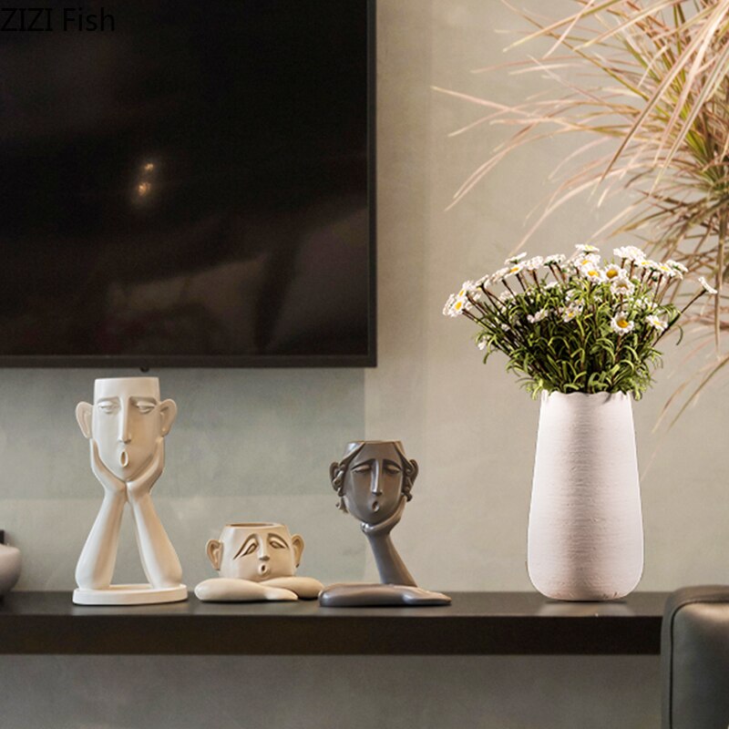 Abstract Vase Set