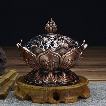Incense Cone Lotus Flower Burner