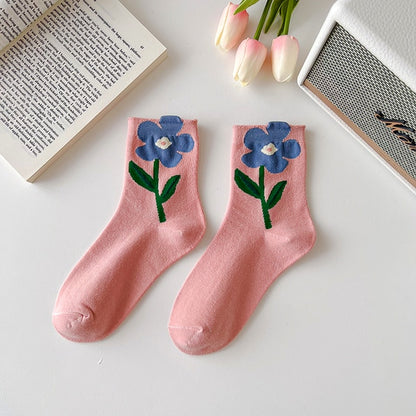 Cozy Frilly Ruffle Socks