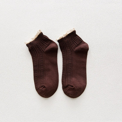Cozy Frilly Ruffle Socks