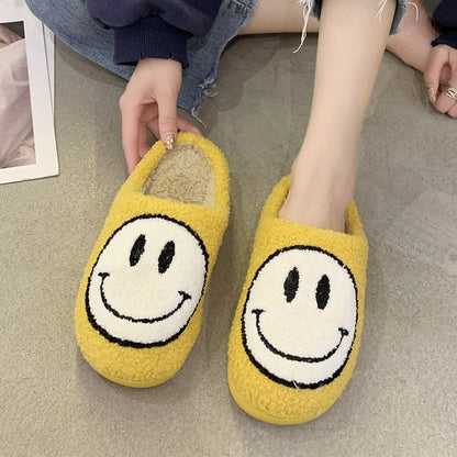 Cute Smile Cozy Slippers