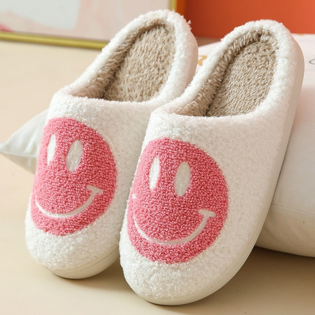 Cute Smile Cozy Slippers