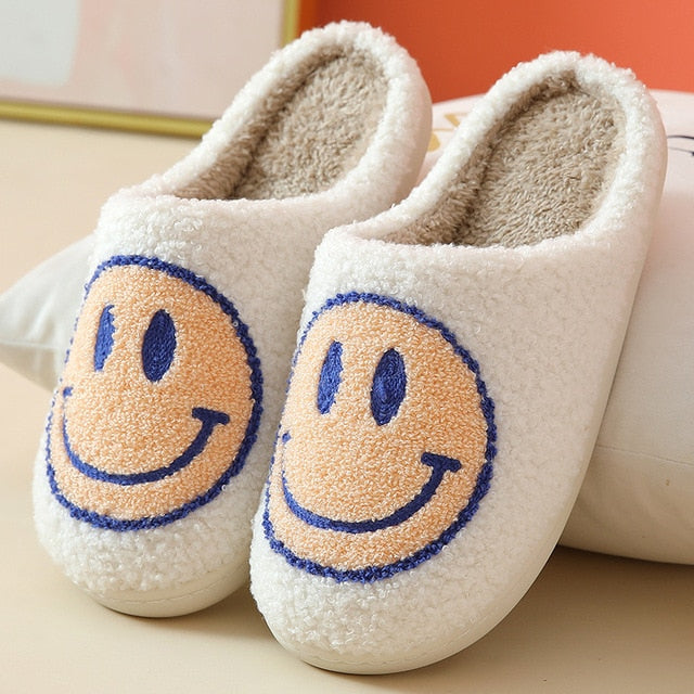 Cute Smile Cozy Slippers