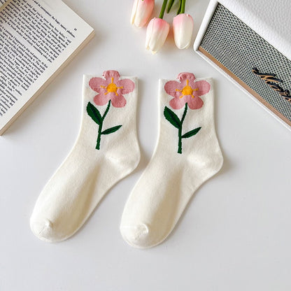 Cozy Frilly Ruffle Socks