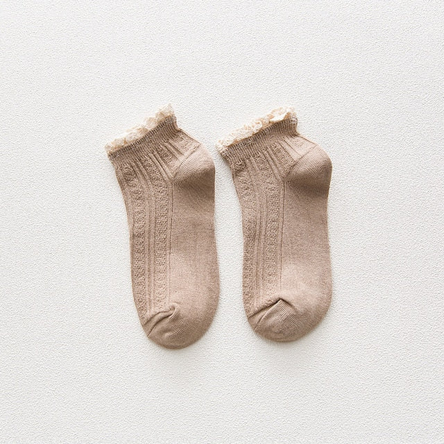 Cozy Frilly Ruffle Socks
