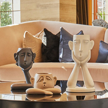 Abstract Vase Set