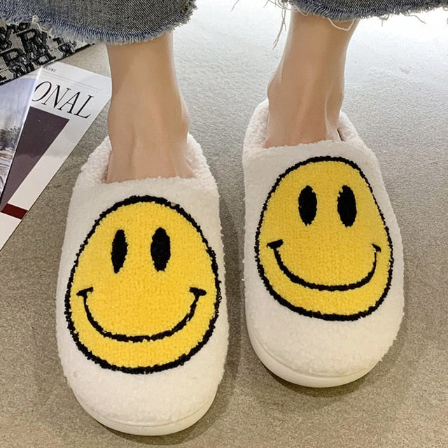 Cute Smile Cozy Slippers
