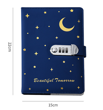 Suede Passcode Notebook