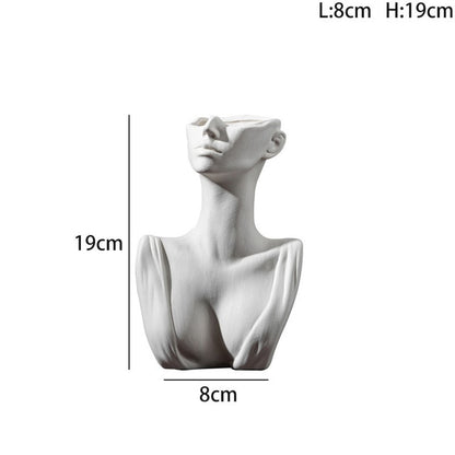 Ceramic Vase of Half Head