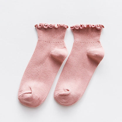 Cozy Frilly Ruffle Socks