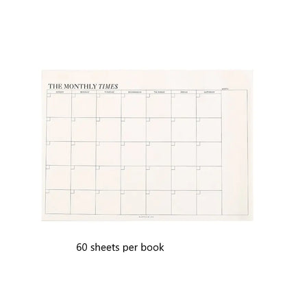 Easy Tear Calendar