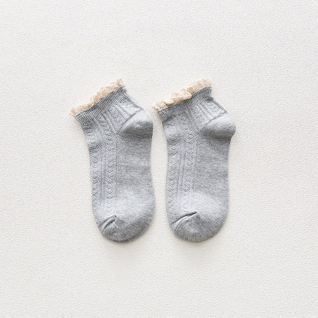 Cozy Frilly Ruffle Socks