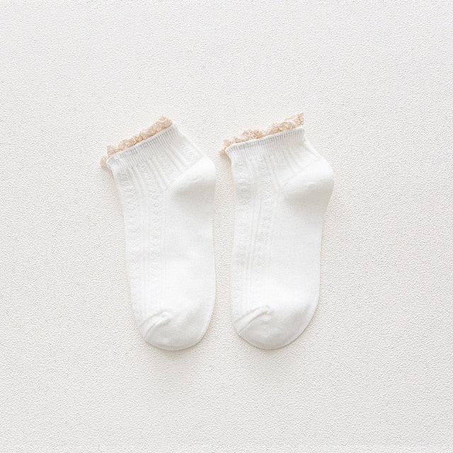 Cozy Frilly Ruffle Socks