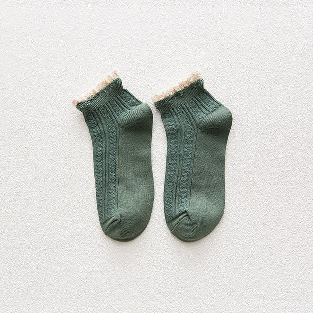 Cozy Frilly Ruffle Socks