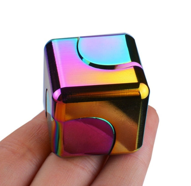 Cube Fidget Spinner Toy