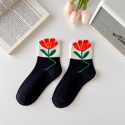Cozy Frilly Ruffle Socks