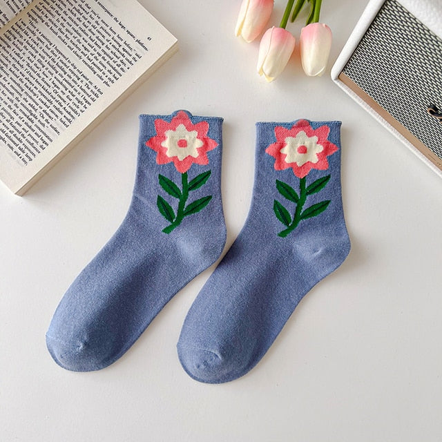 Cozy Frilly Ruffle Socks