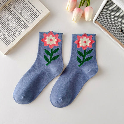 Cozy Frilly Ruffle Socks