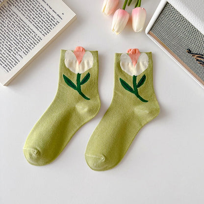 Cozy Frilly Ruffle Socks