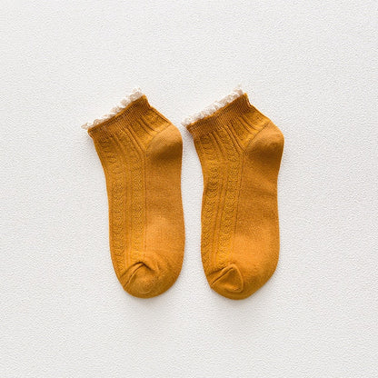 Cozy Frilly Ruffle Socks