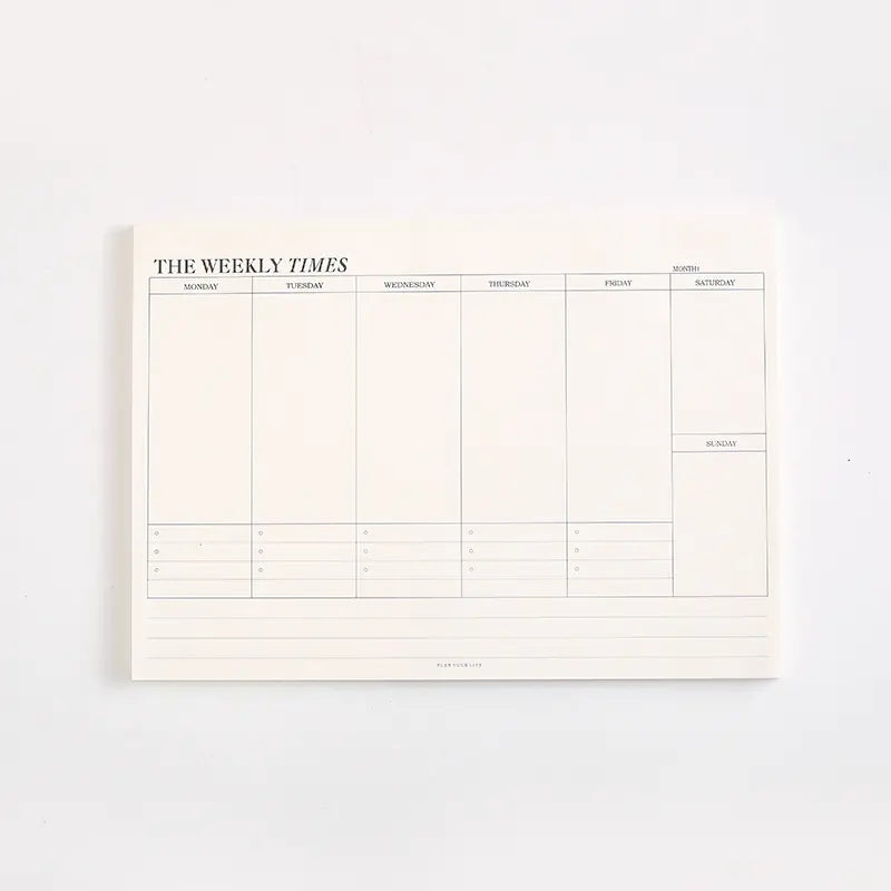 Easy Tear Calendar