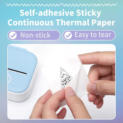 Sticky Refill Paper for Mini Inkless Pocket Printer