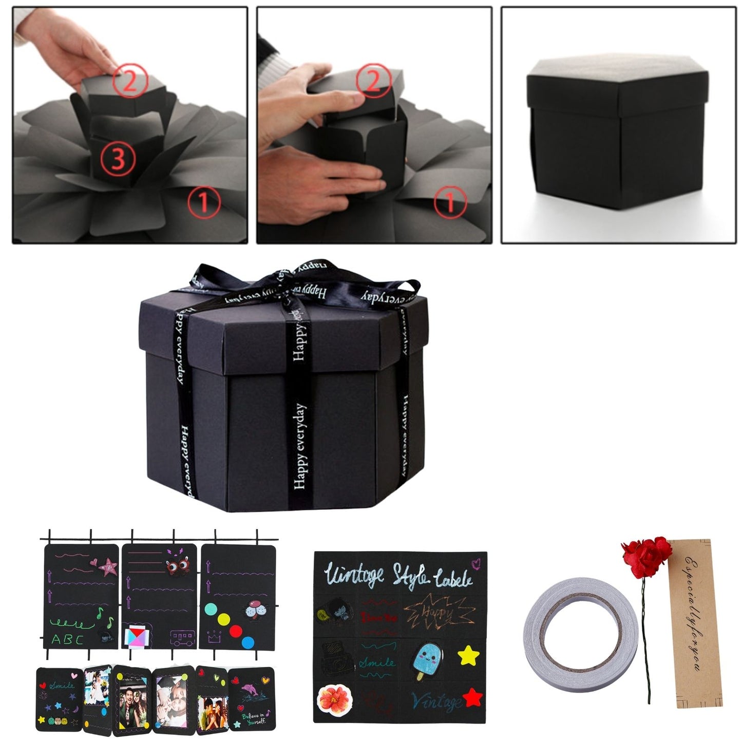 DIY Album Explosion Box