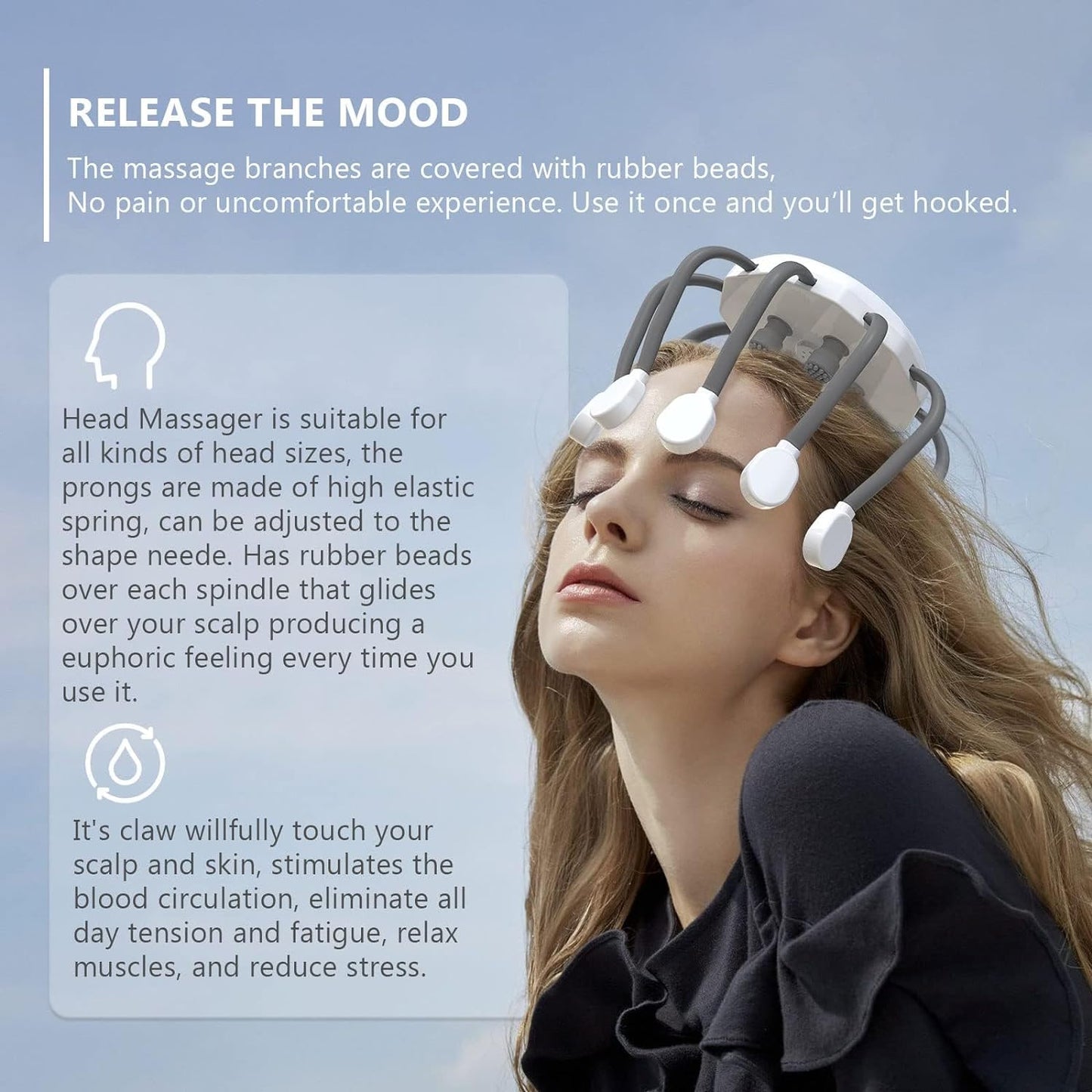 Meduso Vibrating Scalp Massager