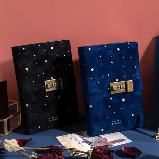 Suede Passcode Notebook