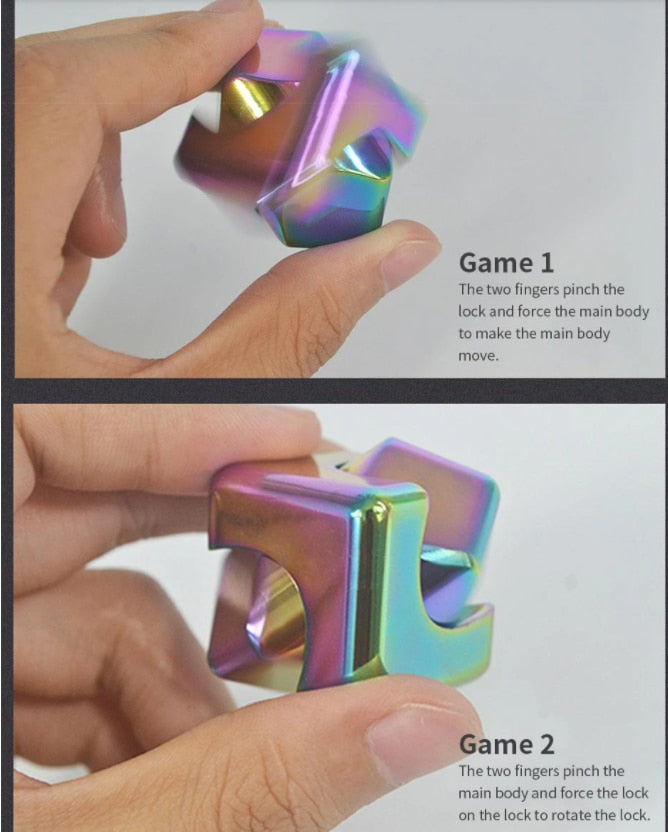 Cube Fidget Spinner Toy