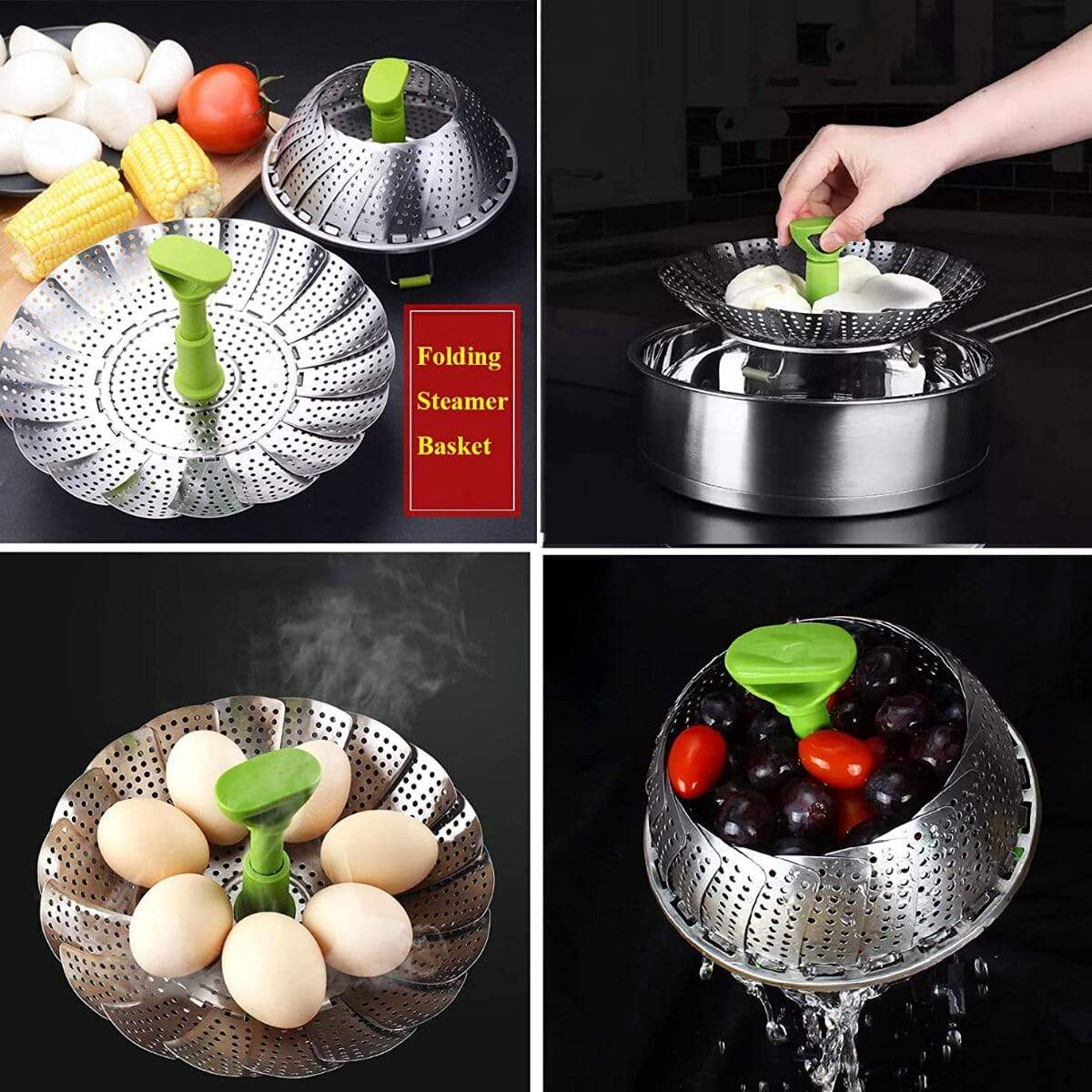 Adjustable Steamer/Strainer Basket