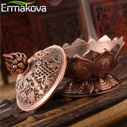 Incense Cone Lotus Flower Burner