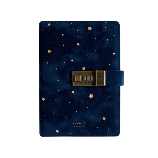 Suede Passcode Notebook