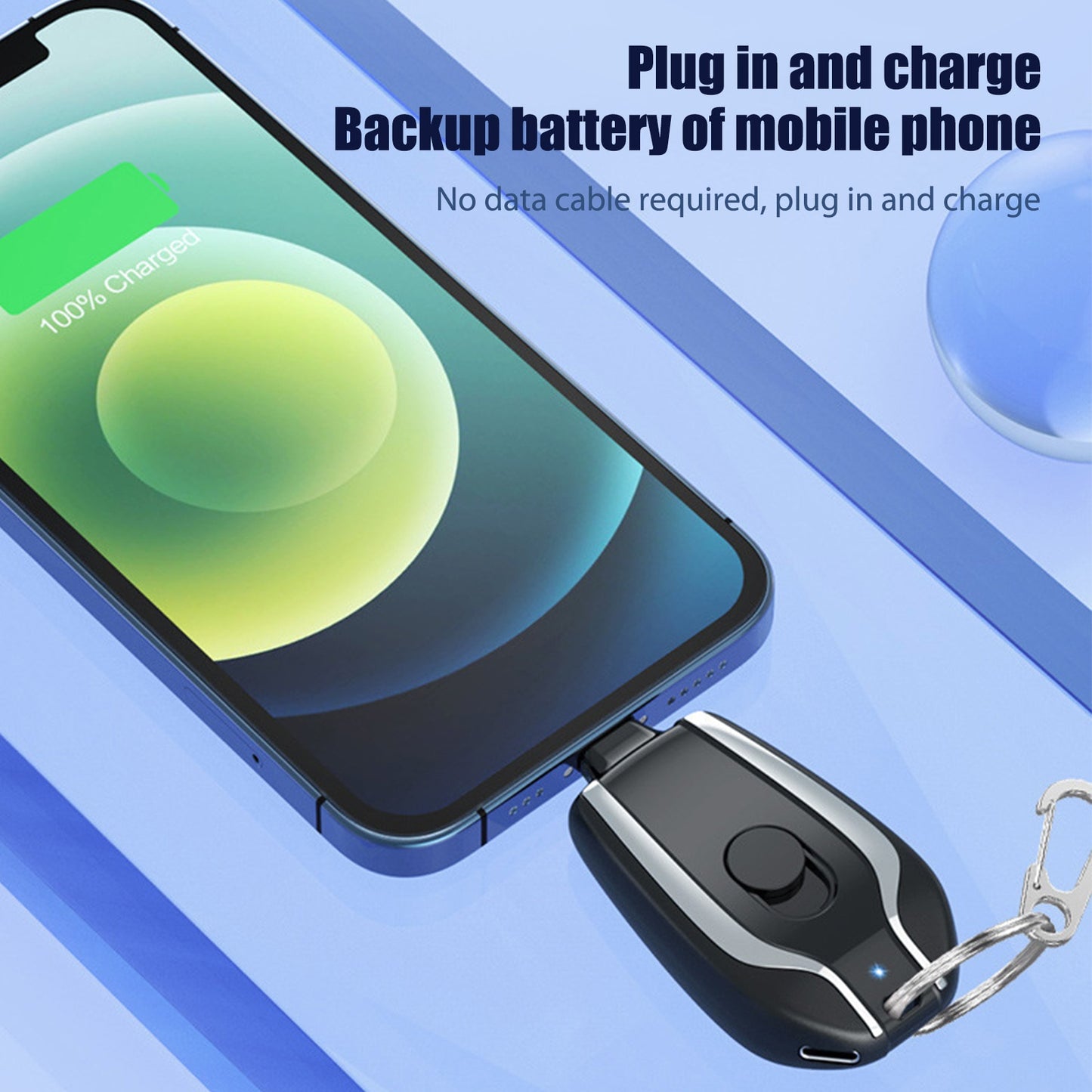 Emergency Power Bank Keychain