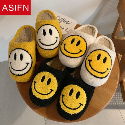 Cute Smile Cozy Slippers